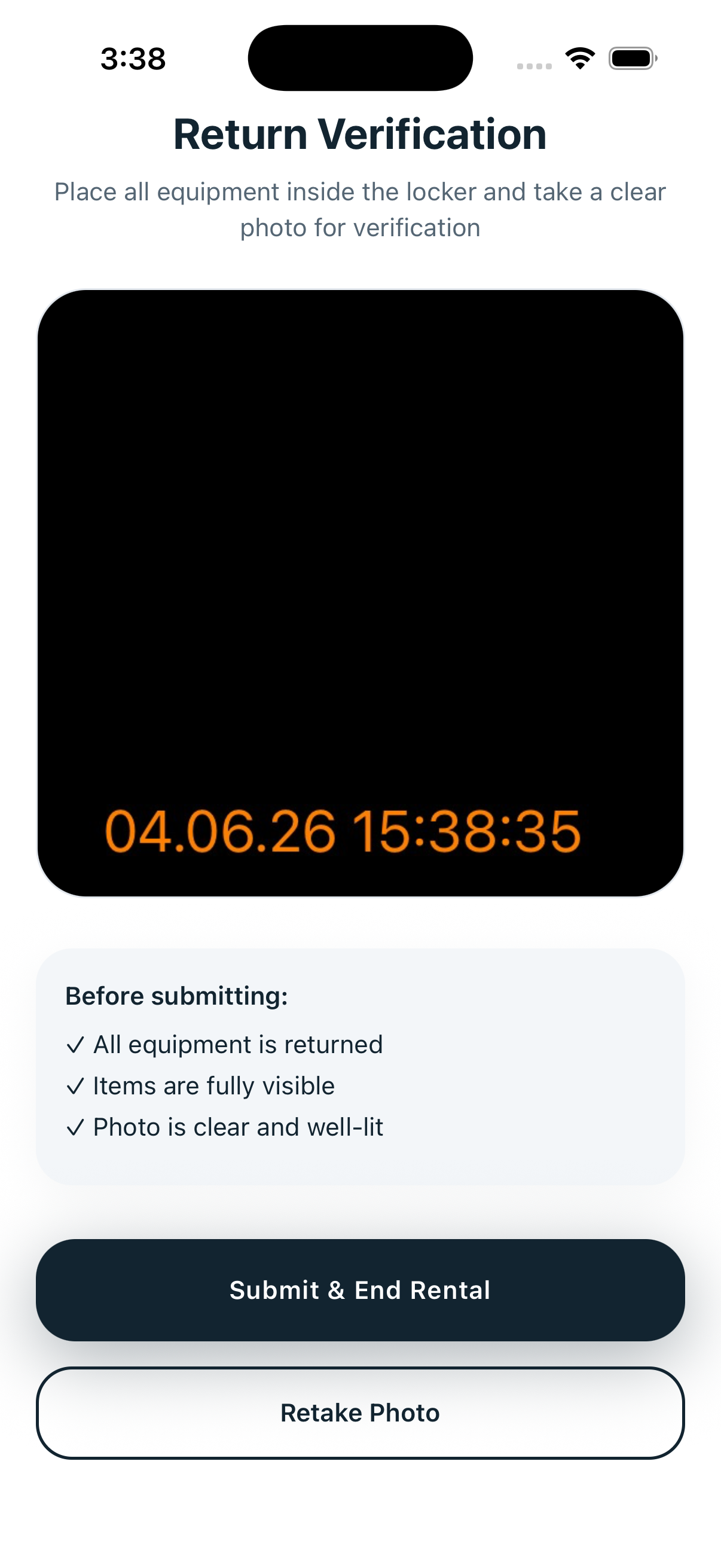 GoPlay app return screen